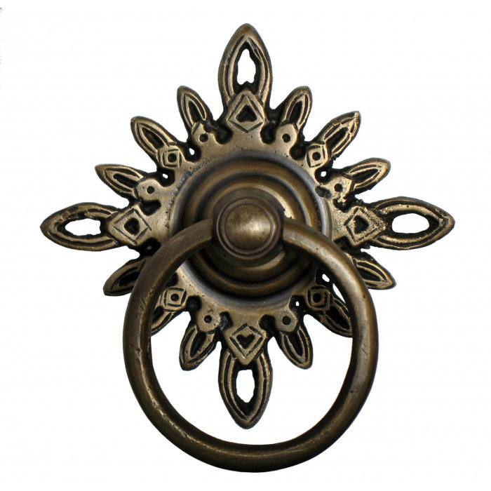 Gado Gado Hardware Filigree Star Backplate Ring Pull & Reviews Wayfair